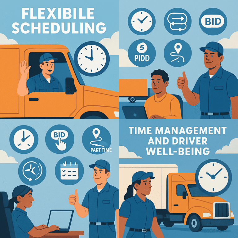 The Benefits of Flexible Scheduling for Your Truck Driver Workforce